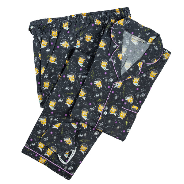 Cat Astronaut Nightwear Set